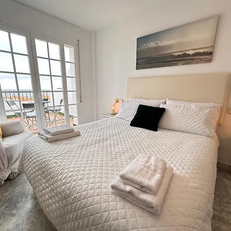 شقة Nuestro Atico Con Vistas Al Mar Terraza, Piscina Y Parking مالقة