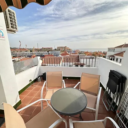 Nuestro Atico Con Vistas Al Mar Terraza, Piscina Y Parking شقة
